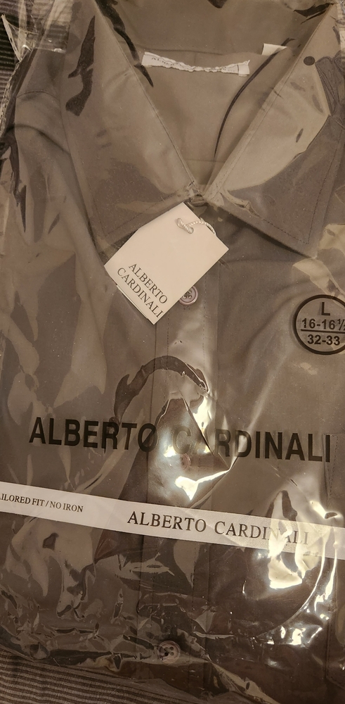 Alberto Cardinali Men's Dress Shirt